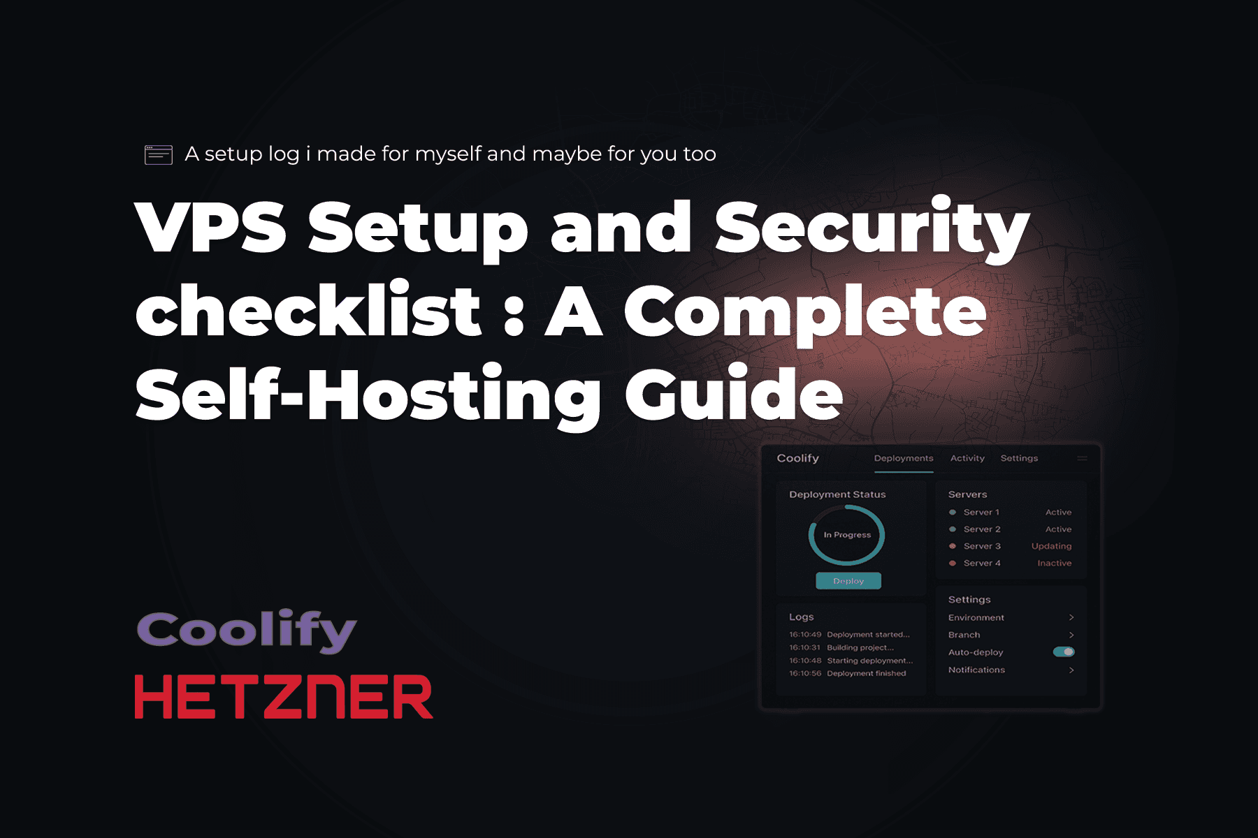 VPS Setup and Security Checklist: Complete Self-Hosting Guide for 2025