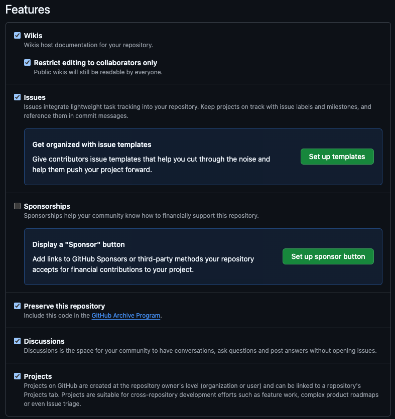 Enable Discussions